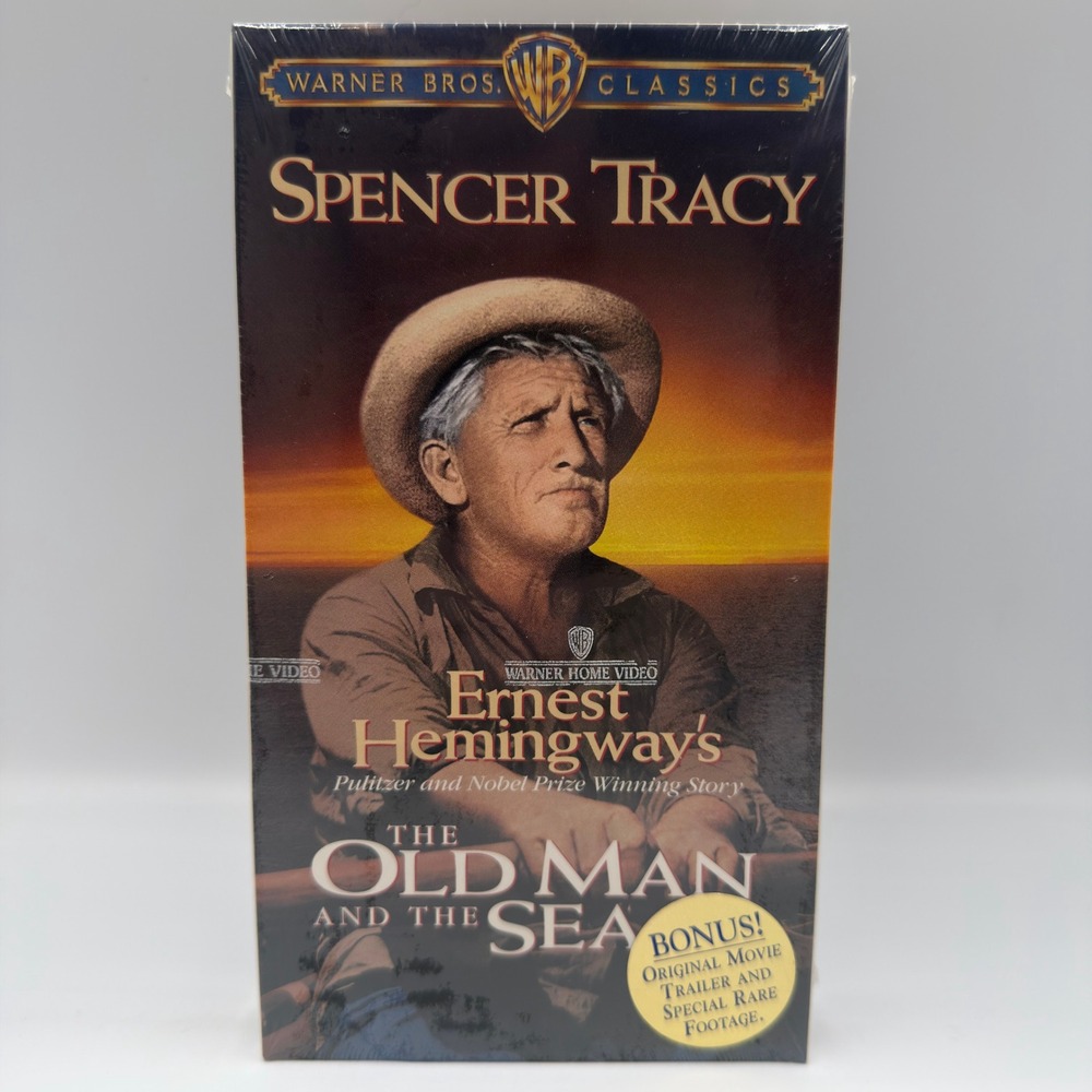 The Old‎ Man and the Sea VHS 1996 Warner Home Video Spencer Tracy New Sealed